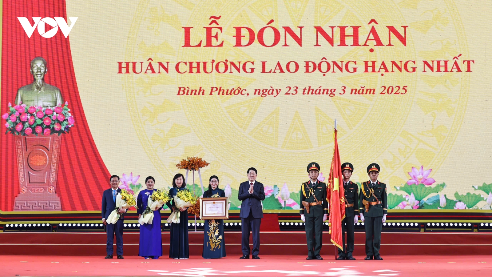 Chủ tịch nước Lương Cường dự kỷ niệm 50 năm Ngày giải phóng Bình Phước