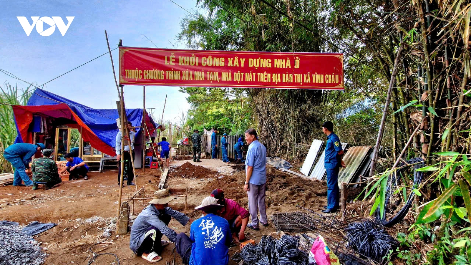 Sóc Trăng xây nhà ở cho đồng bào dân tộc thiểu số trước dịp tết Chôl Chnăm Thmây