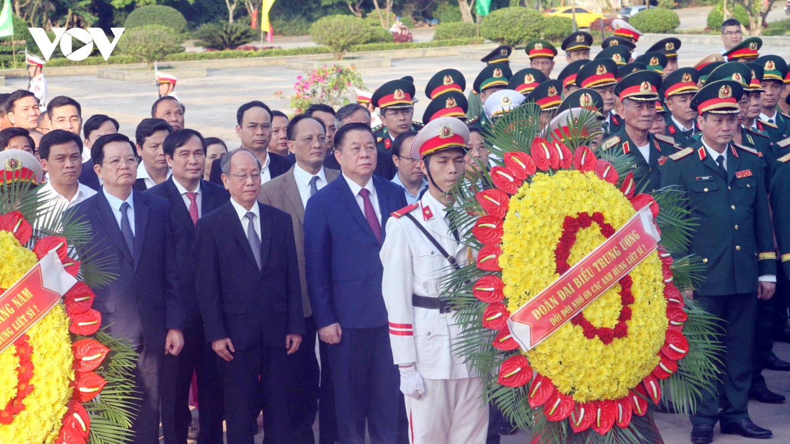 Ông Nguyễn Trọng Nghĩa tri ân các anh hùng, liệt sỹ tỉnh Quảng Nam