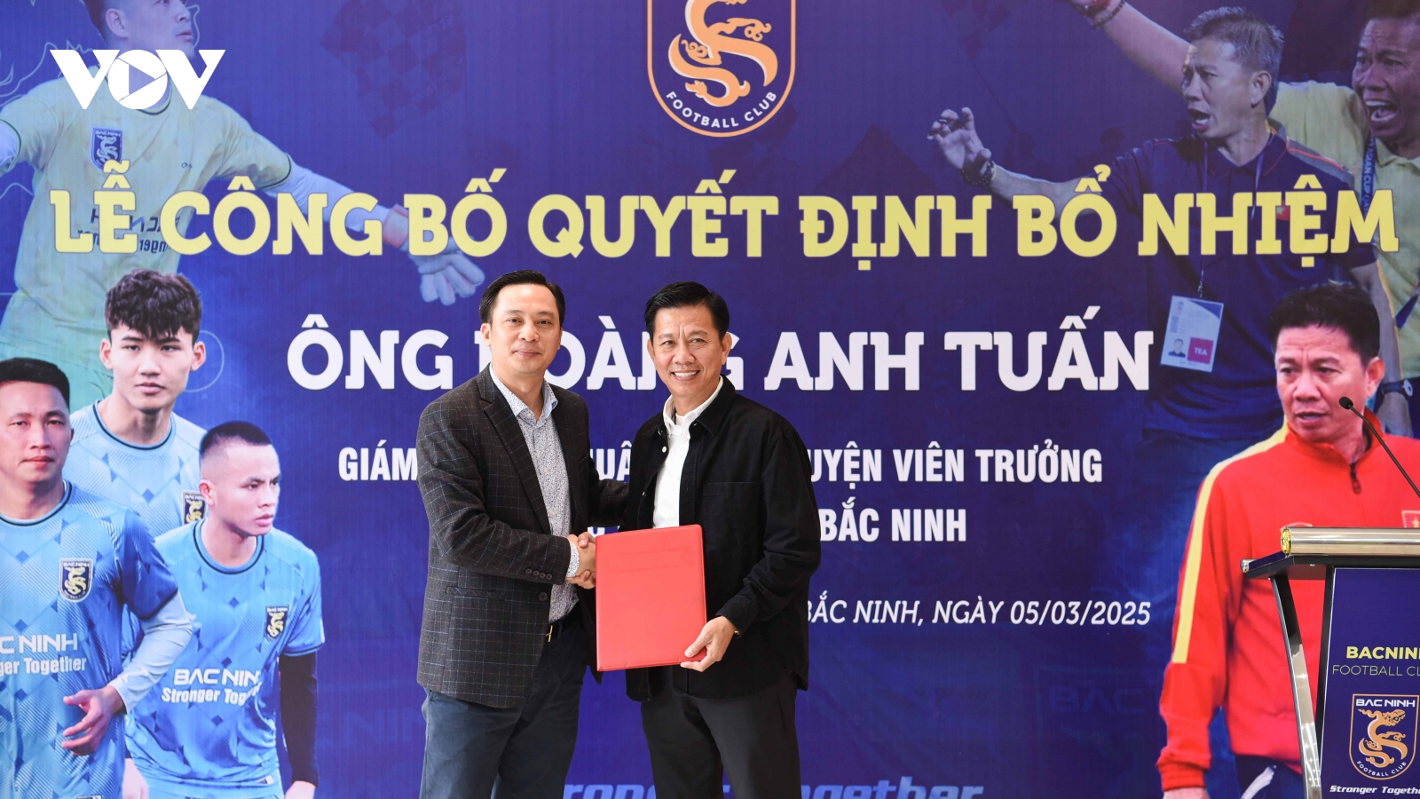 HLV Hoàng Anh Tuấn gia nhập CLB Bắc Ninh