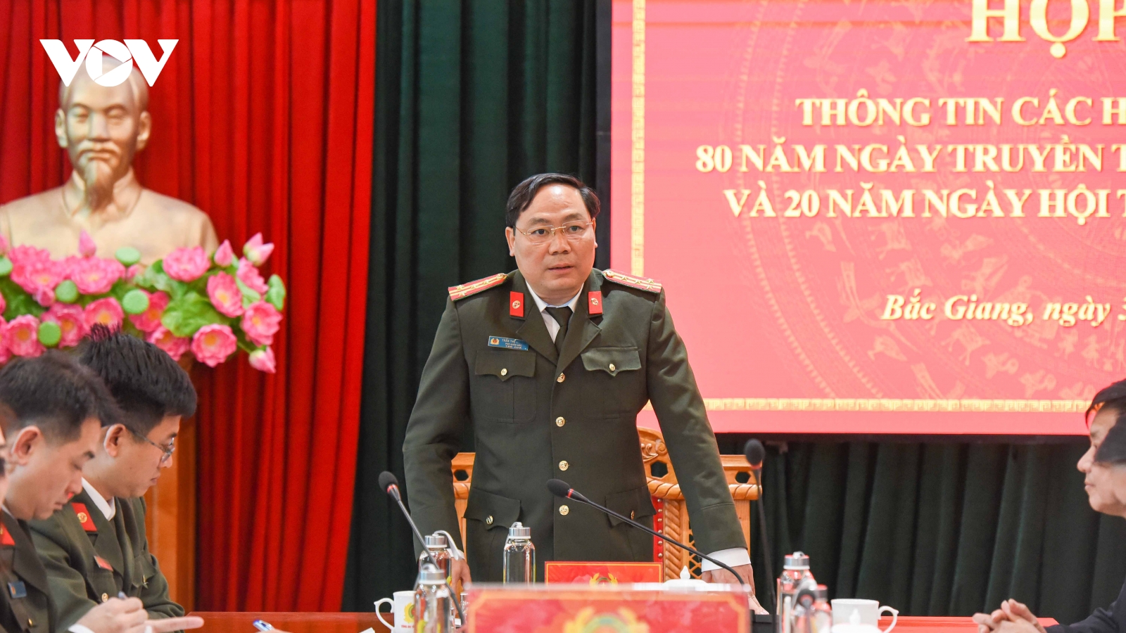 Xây dựng hình ảnh Công an Bắc Giang trong sự nghiệp bảo vệ an ninh quốc gia