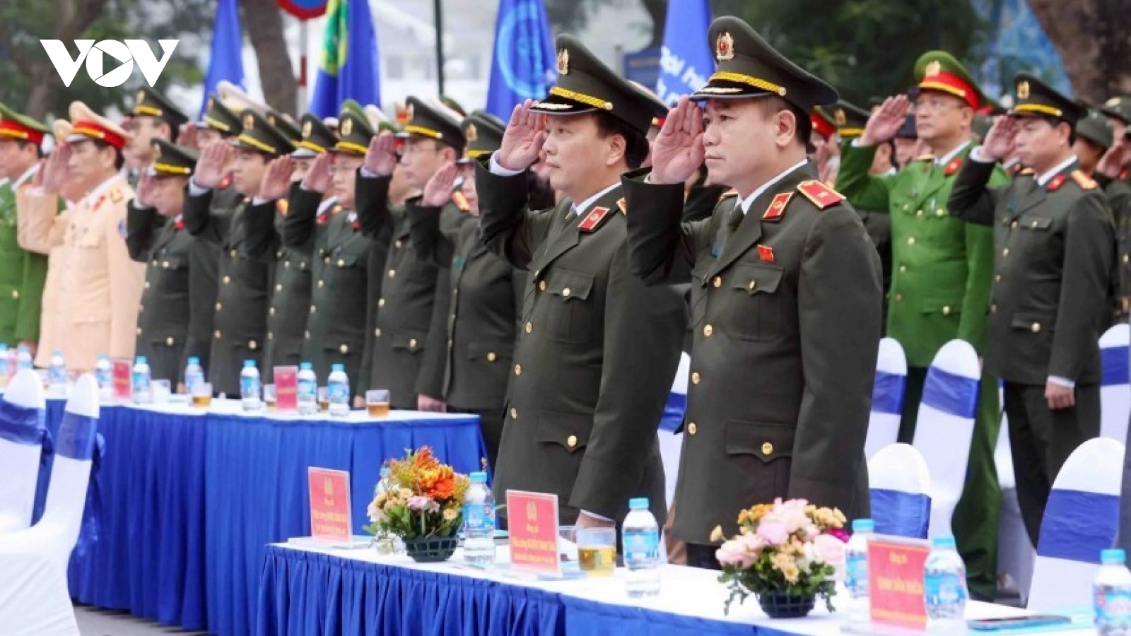 Công an TP Hà Nội tuyên dương gương mặt trẻ tiêu biểu