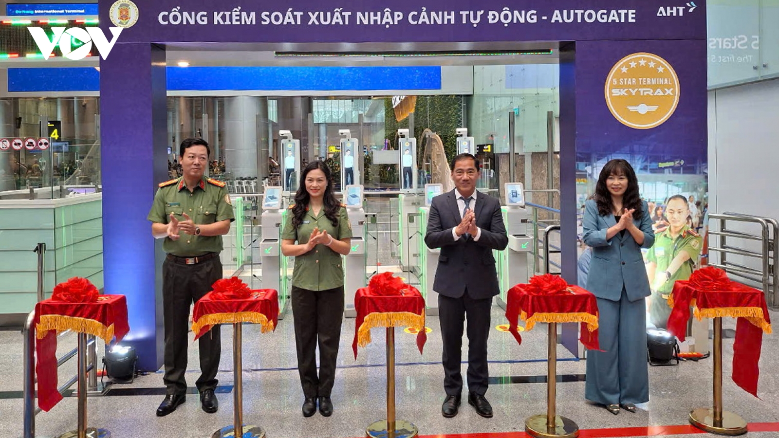 Sân bay quốc tế Đà Nẵng áp dụng hệ thống kiểm soát xuất nhập cảnh tự động