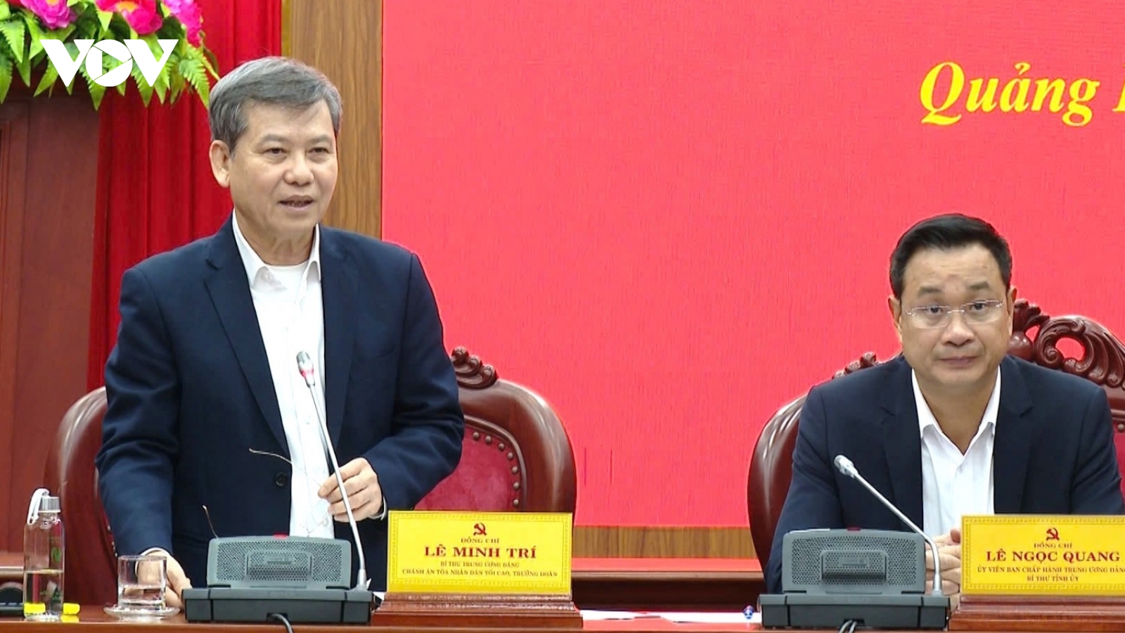 Ông Lê Minh Trí: Quảng Bình phải có khát vọng bứt phá để tăng trưởng 8% trở lên
