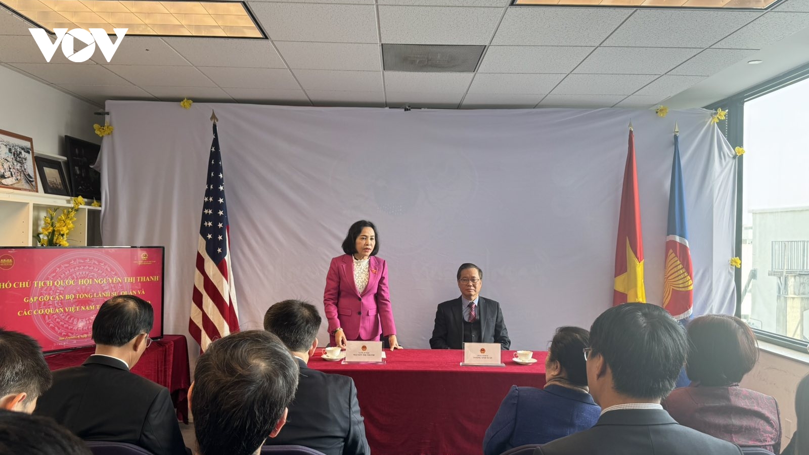 Phó Chủ tịch Quốc hội Nguyễn Thị Thanh thăm bang California, Mỹ