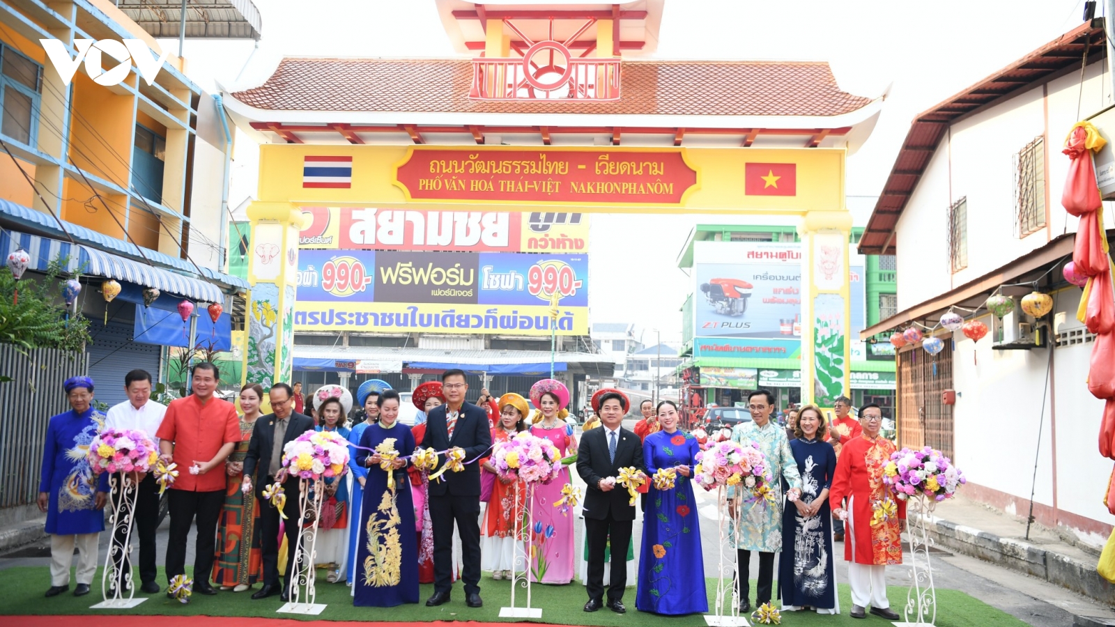 Khai trương Phố ẩm thực văn hóa Thái Lan - Việt Nam tại tỉnh Nakhon Phanom