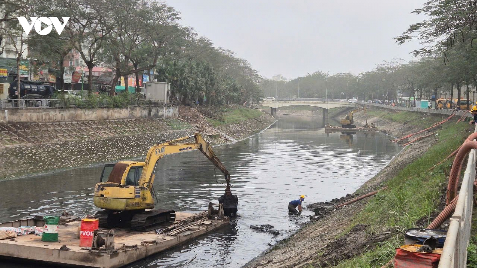 Sông Tô Lịch đang được hồi sinh