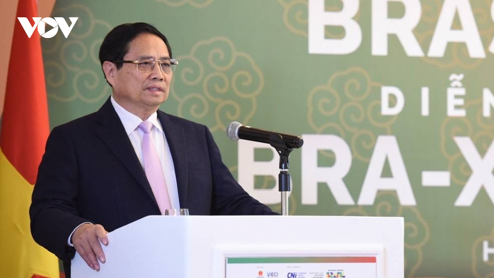Thủ tướng cam kết "3 bảo đảm" và "3 cùng" với cộng đồng doanh nghiệp Brazil