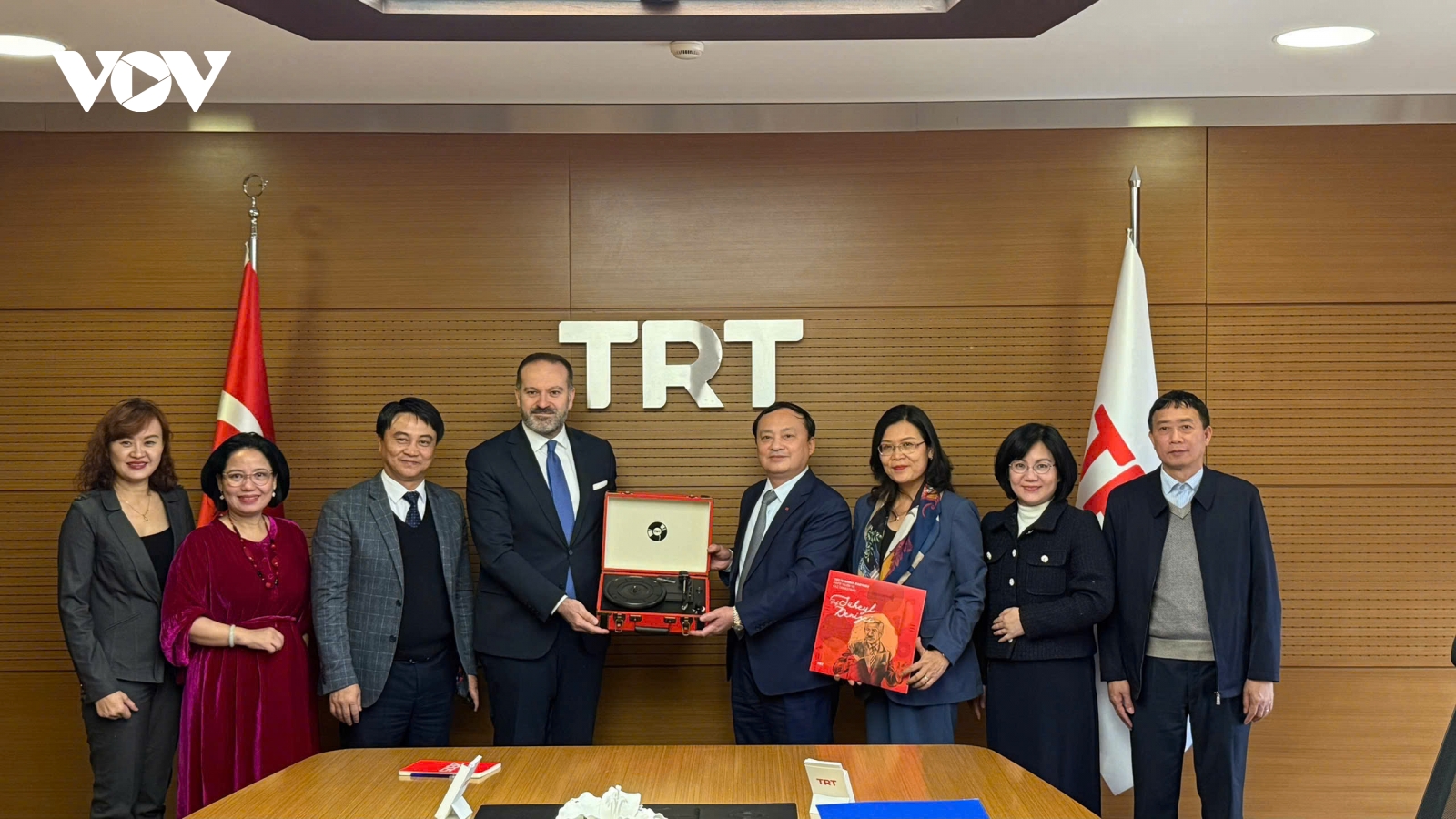 VOV và Đài phát thanh truyền hình Thổ Nhĩ Kỳ đẩy mạnh hợp tác về công nghệ và đào tạo