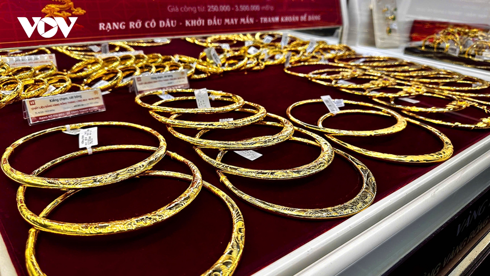 Giá vàng hôm nay 29/1: Giá vàng SJC tăng lên mức 189,7 triệu đồng/lượng