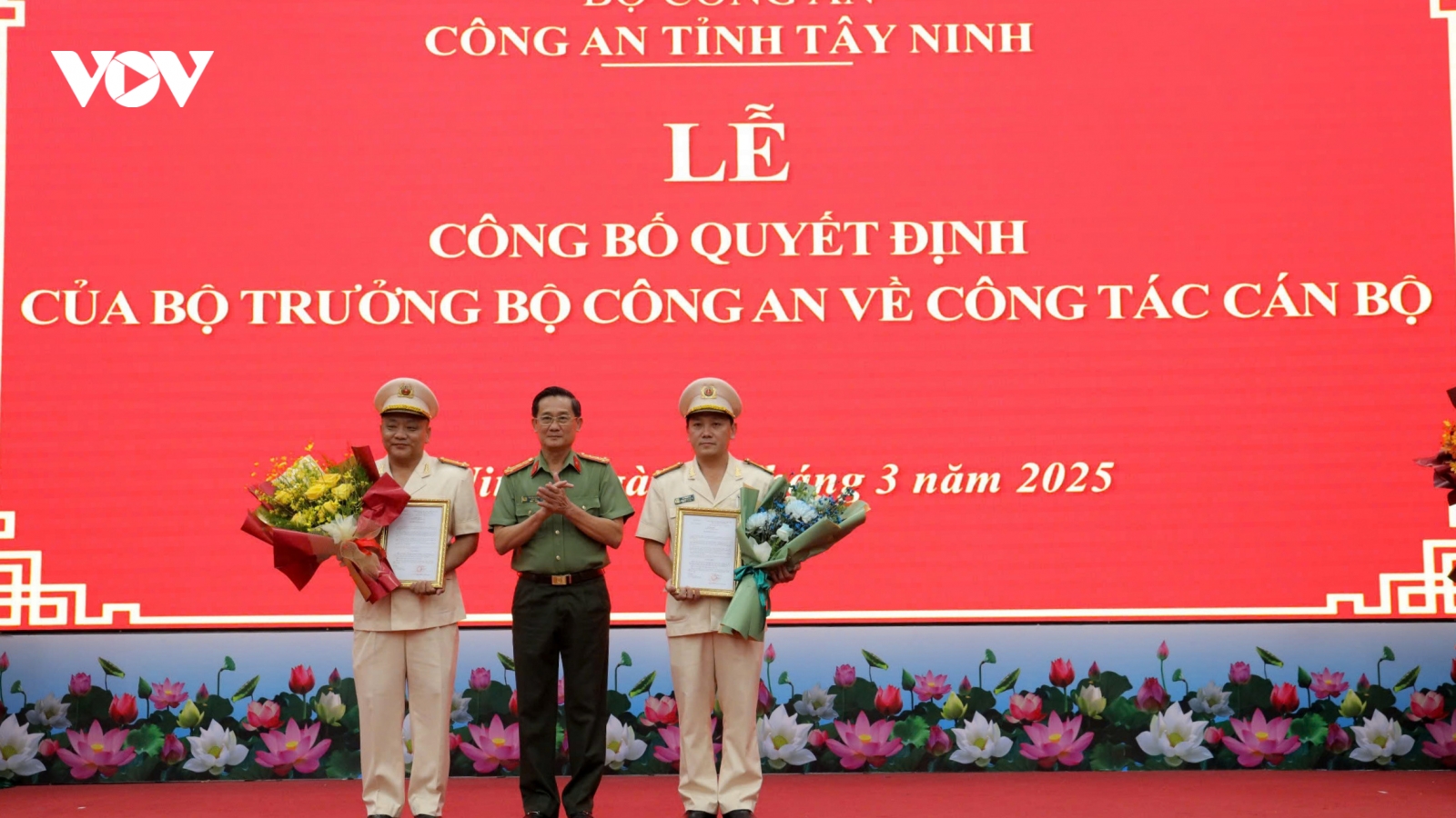 Thượng tá Lê Văn Thuận, Thượng tá Lê Trung Ái làm Phó Giám đốc Công an Tây Ninh