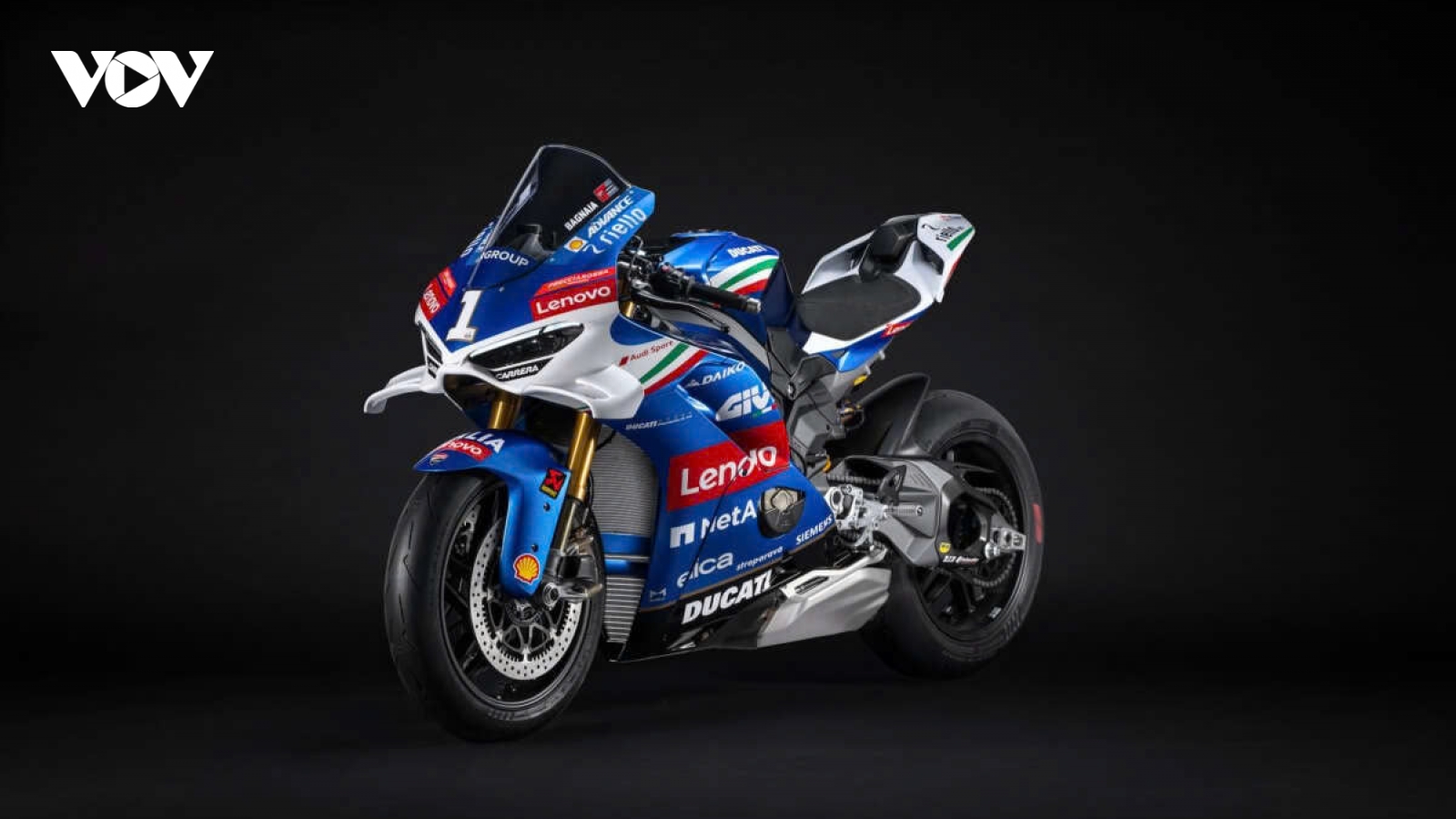 Ducati Panigale V4 Tricolore Italia ra mắt nhằm tôn vinh đội tuyển thể thao Ý