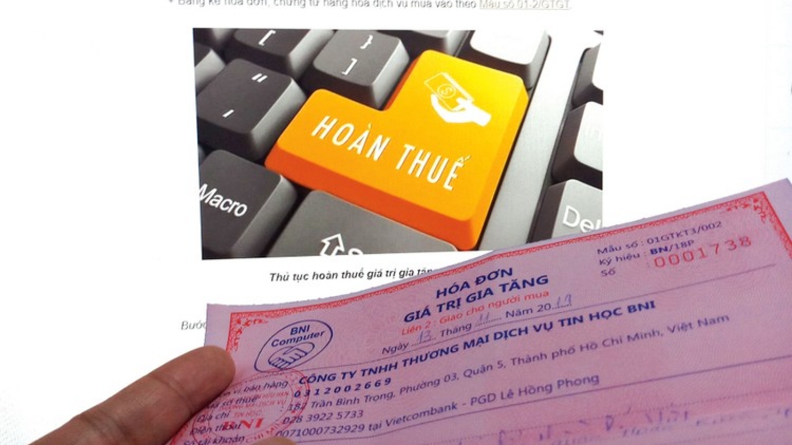 80% hồ sơ hoàn thuế được xử lý theo hình thức “hoàn trước, kiểm tra sau"