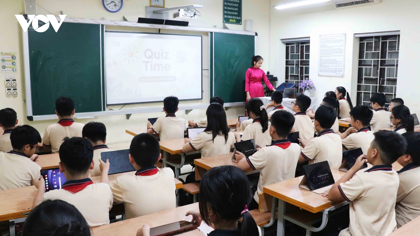 Bắc Ninh thí điểm "phòng học thông minh” tại Từ Sơn