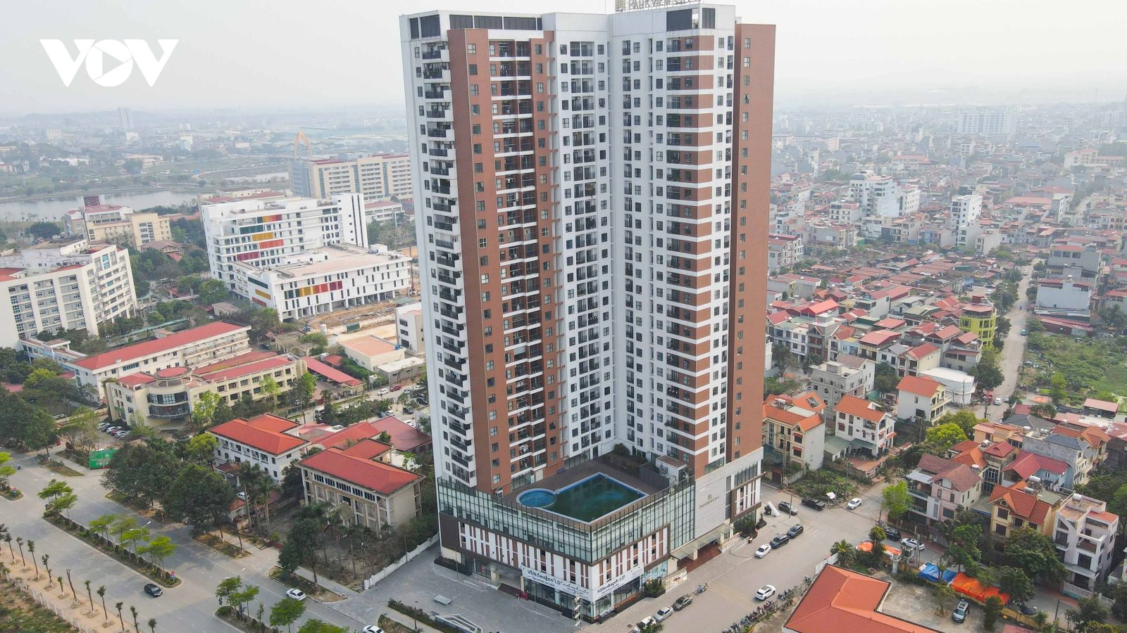 Cận cảnh 2 dự án chung cư mọc trên đất công cộng ở Bắc Ninh