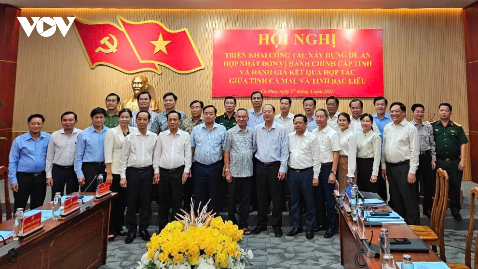 Cà Mau và Bạc Liêu triển khai xây dựng đề án hợp nhất tỉnh