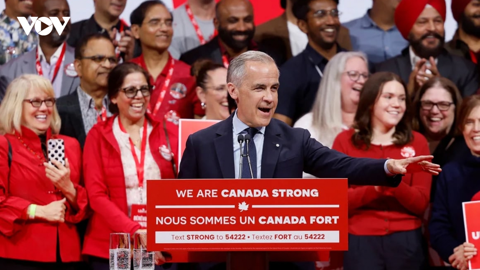 Điện mừng Đảng Tự do của Thủ tướng Canada Mark Joseph Carney giành chiến thắng