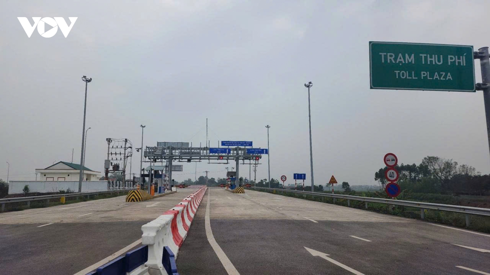 Chuẩn bị thu phí nút giao liên thông thị trấn Vôi với cao tốc Bắc Giang-Lạng Sơn