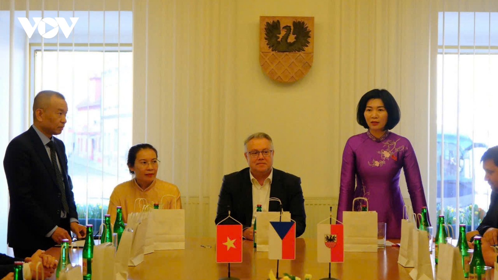 Đoàn công tác TP Hà Nội thăm và làm việc tại Cộng hòa Séc