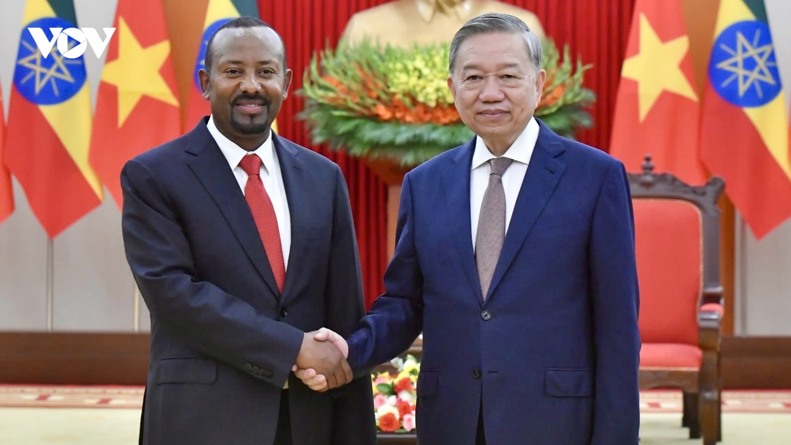 Tổng Bí thư Tô Lâm tiếp Thủ tướng Ethiopia Abiy Ahmed Ali