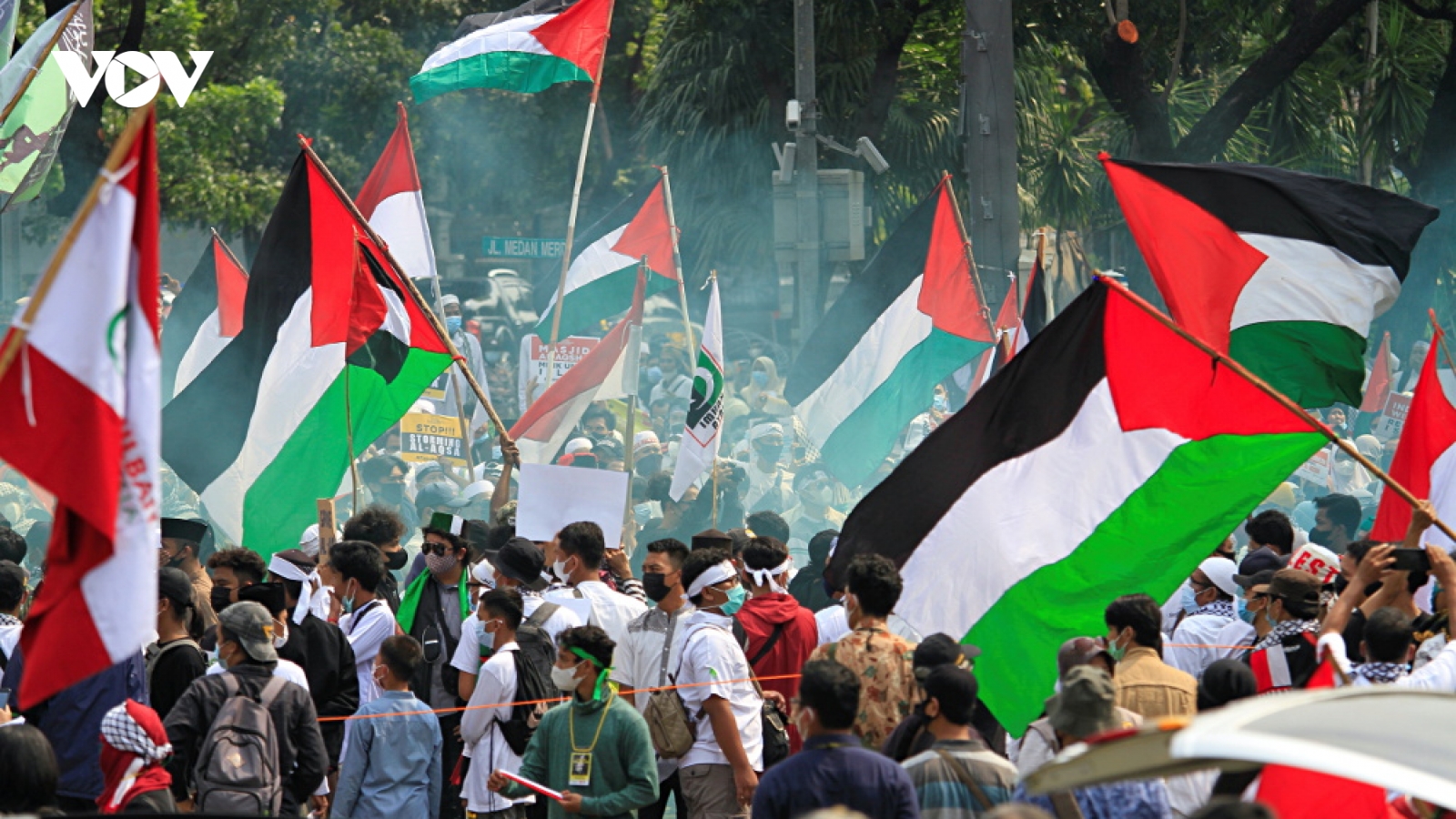 Tổng thống Indonesia tìm kiếm sự ủng hộ đối với kế hoạch Palestine