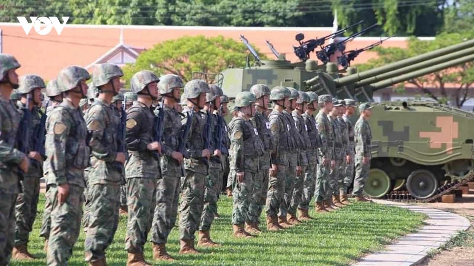 Campuchia và Trung Quốc tập trận chung Rồng Vàng 2025