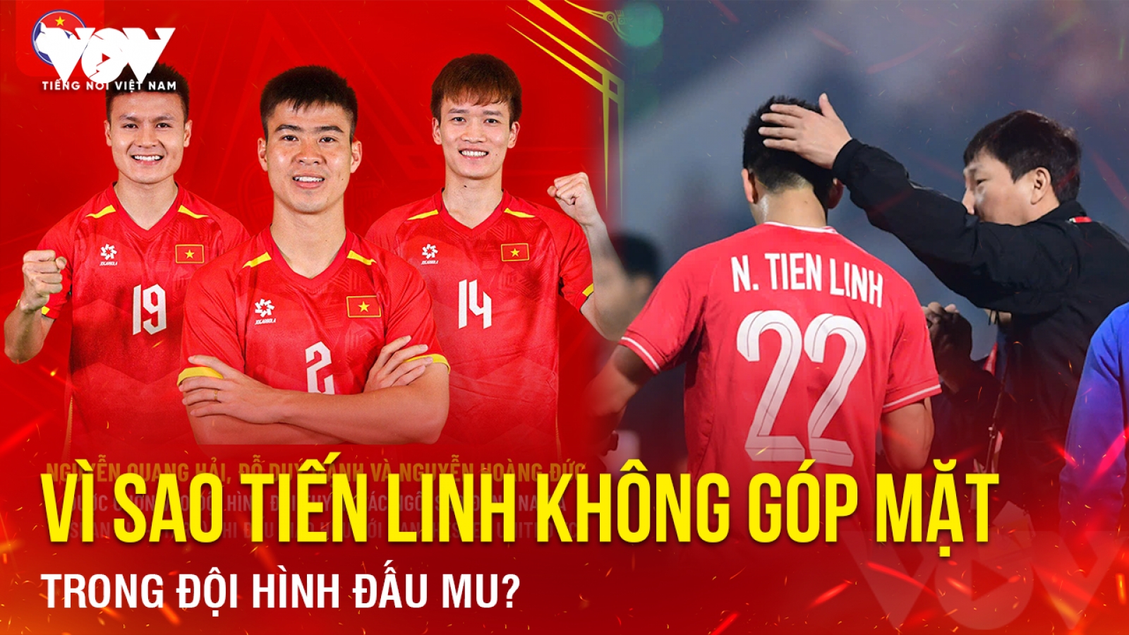 Tin bóng đá 16-4: Vì sao Tiến Linh không góp mặt trong đội hình đấu MU?