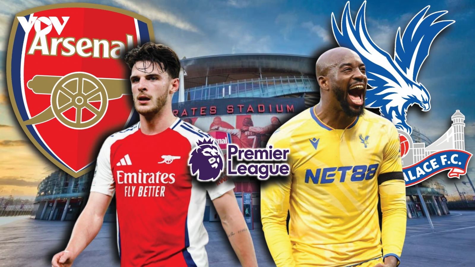 Dự đoán kết quả và đội hình ra sân trận Arsenal vs Crystal Palace