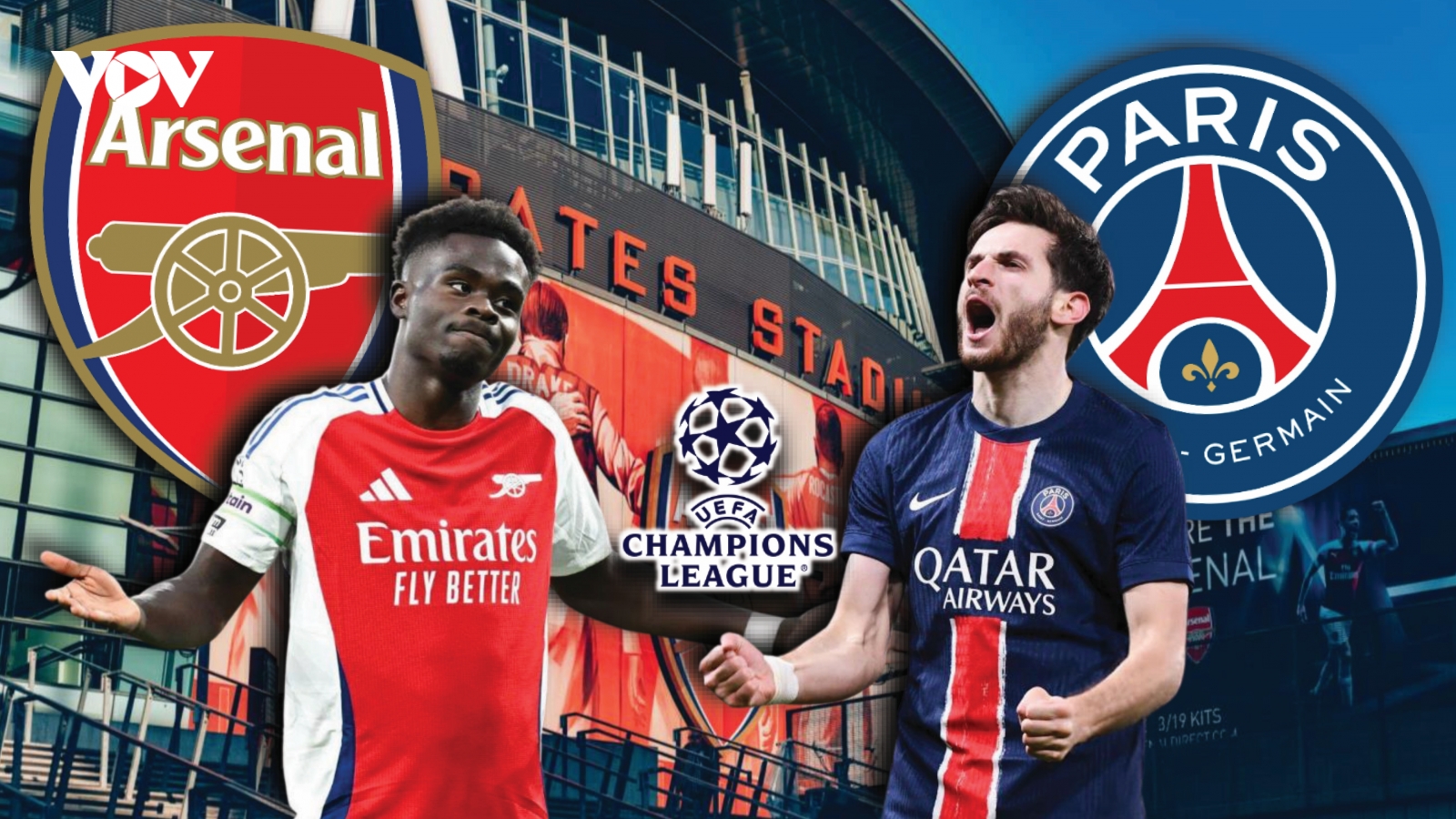 Dự đoán kết quả và đội hình ra sân trận Arsenal vs PSG