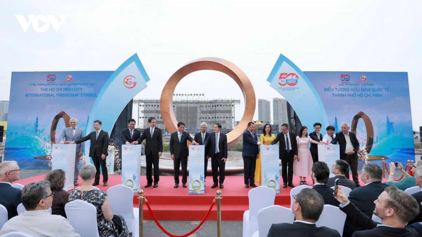 Khánh thành công trình Biểu tượng hữu nghị quốc tế TP.HCM