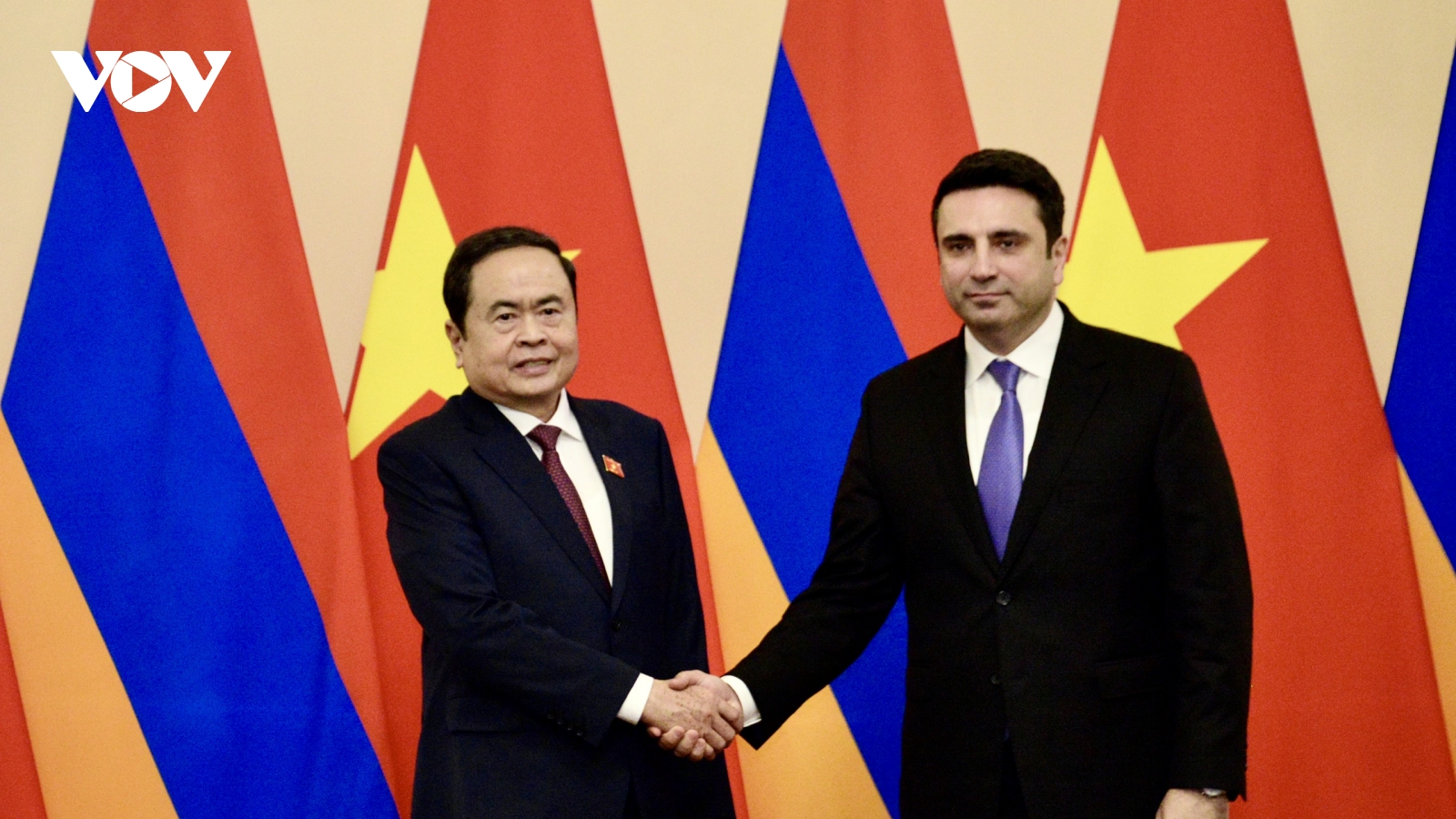 Chủ tịch Quốc hội Trần Thanh Mẫn hội đàm với Chủ tịch Quốc hội Armenia