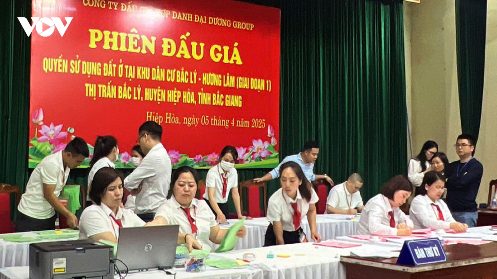 Đấu giá đất tại Bắc Giang, chênh gần 118 tỷ đồng so với giá khởi điểm