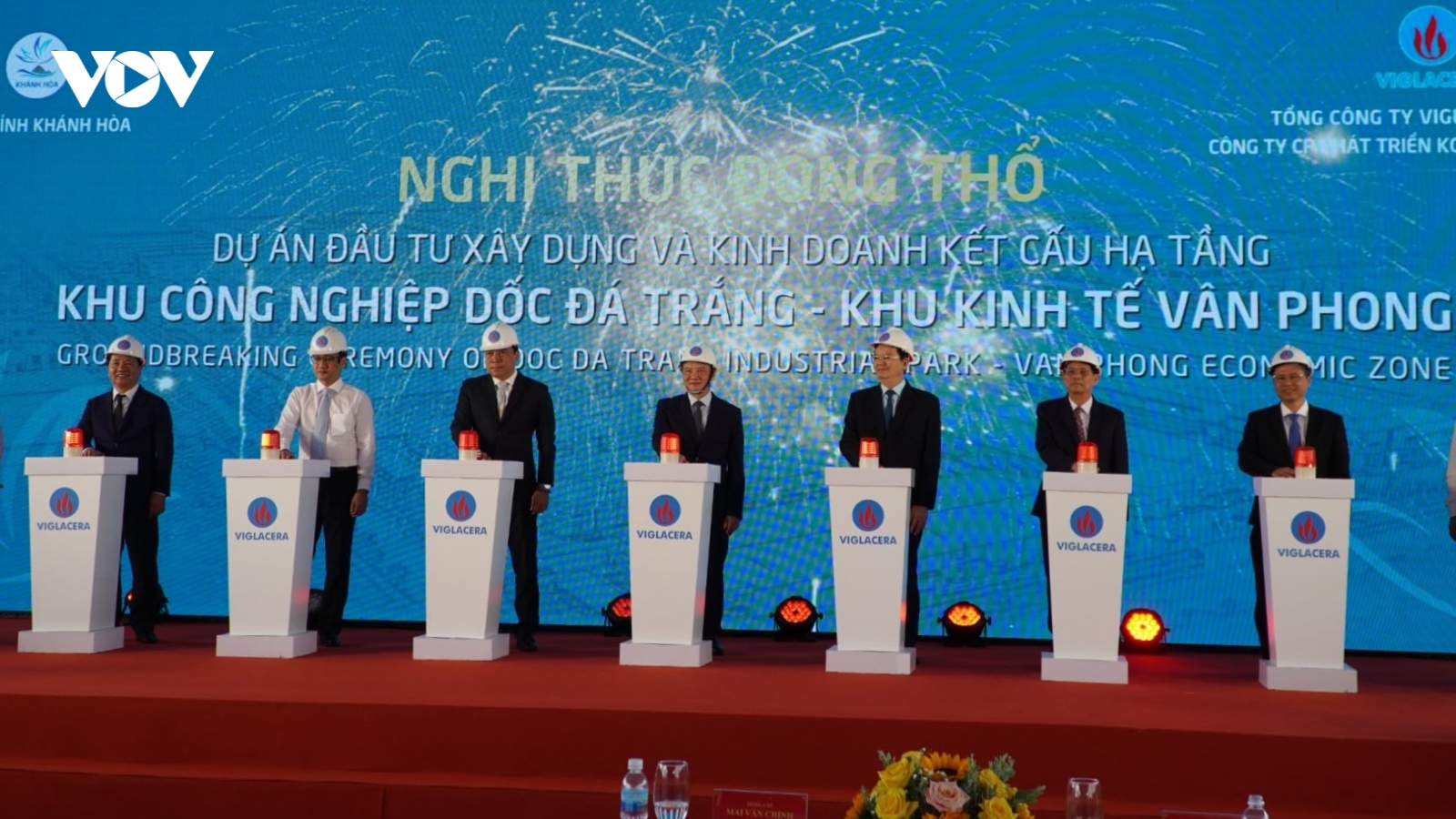 Lễ động thổ dự án Khu công nghiệp Dốc Đá Trắng, tỉnh Khánh Hòa