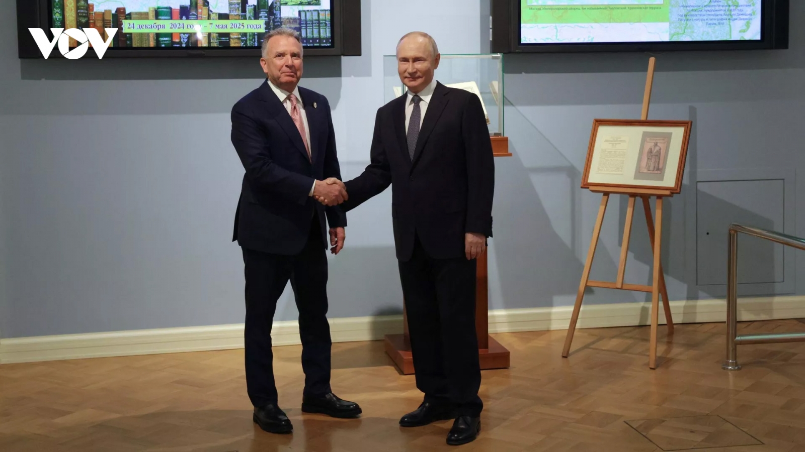 Đặc phái viên của Mỹ gặp Tổng thống Nga Vladimir Putin