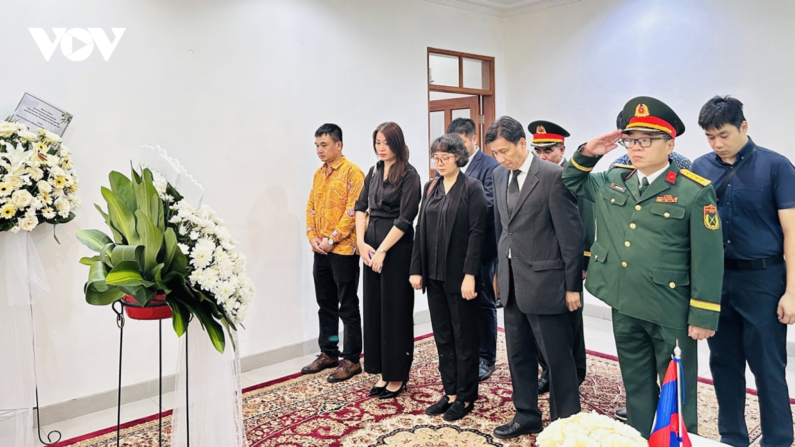 Đại sứ Việt Nam tại Indonesia viếng đồng chí Khamtay Siphandone