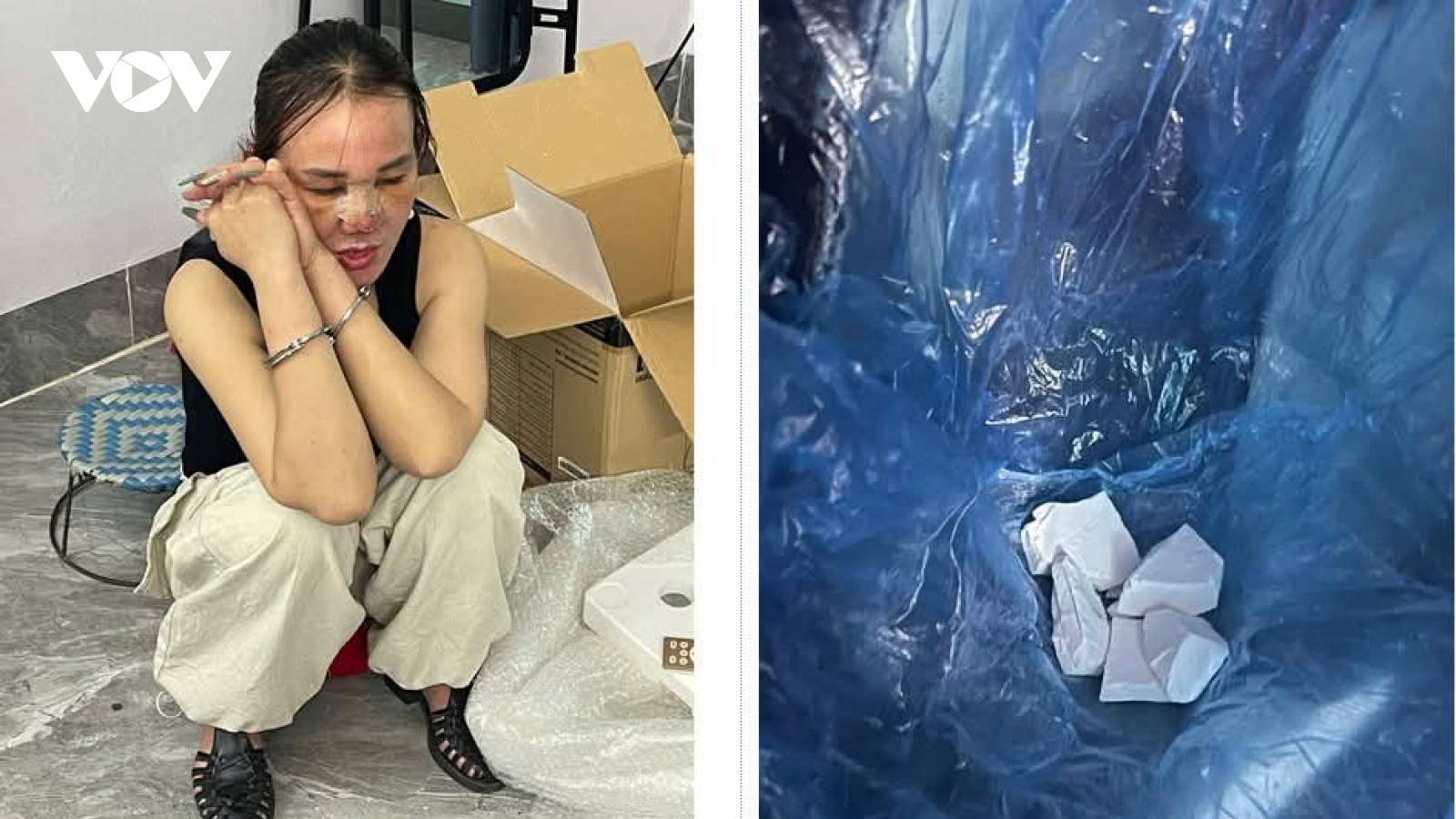 Nữ giáo viên ở Điện Biên bị bắt vì mua bán ma túy