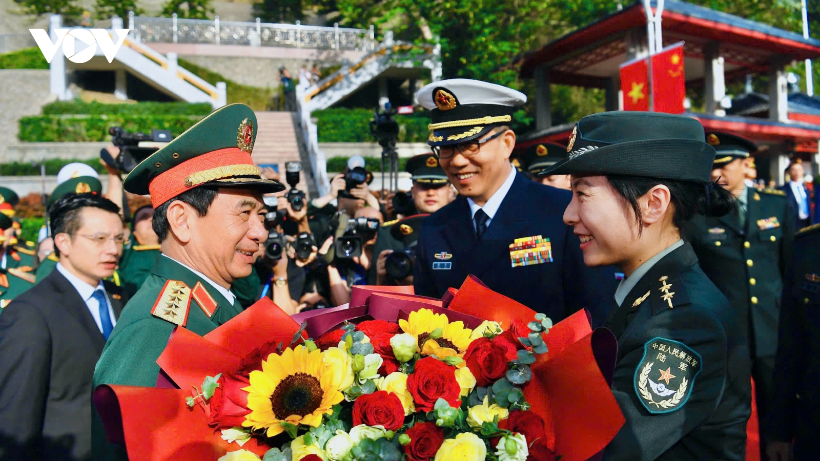 Đại tướng Phan Văn Giang dự Giao lưu hữu nghị quốc phòng biên giới Việt - Trung