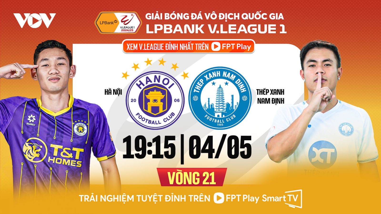 Trước vòng 21 V-League: “Chung kết” ở Hàng Đẫy