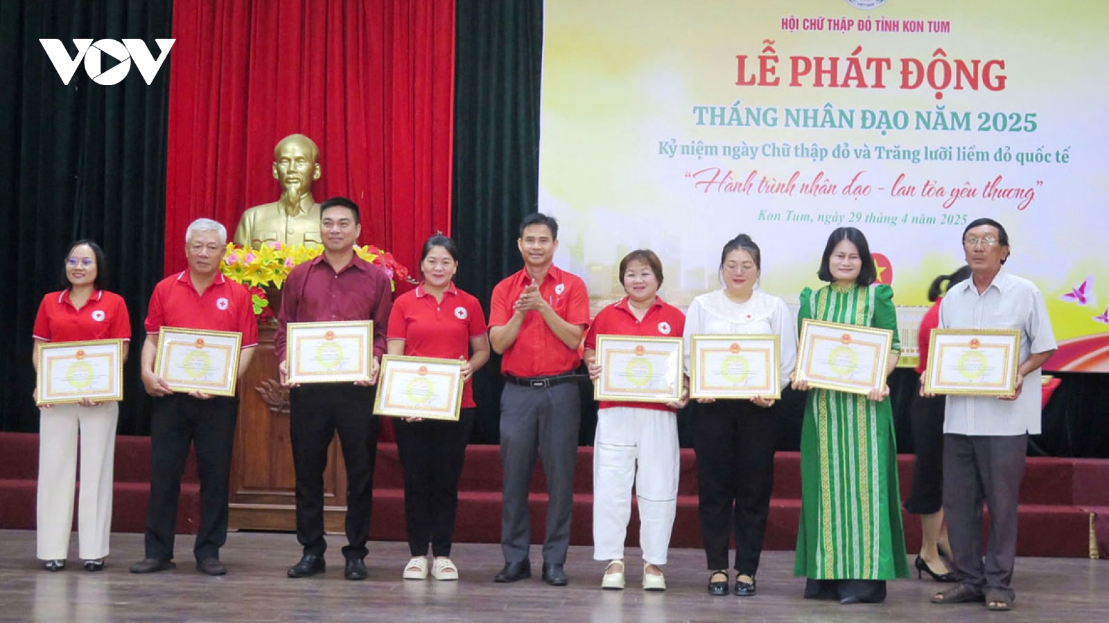 Kon Tum vận động 4 tỷ đồng trong Tháng Nhân đạo năm 2025