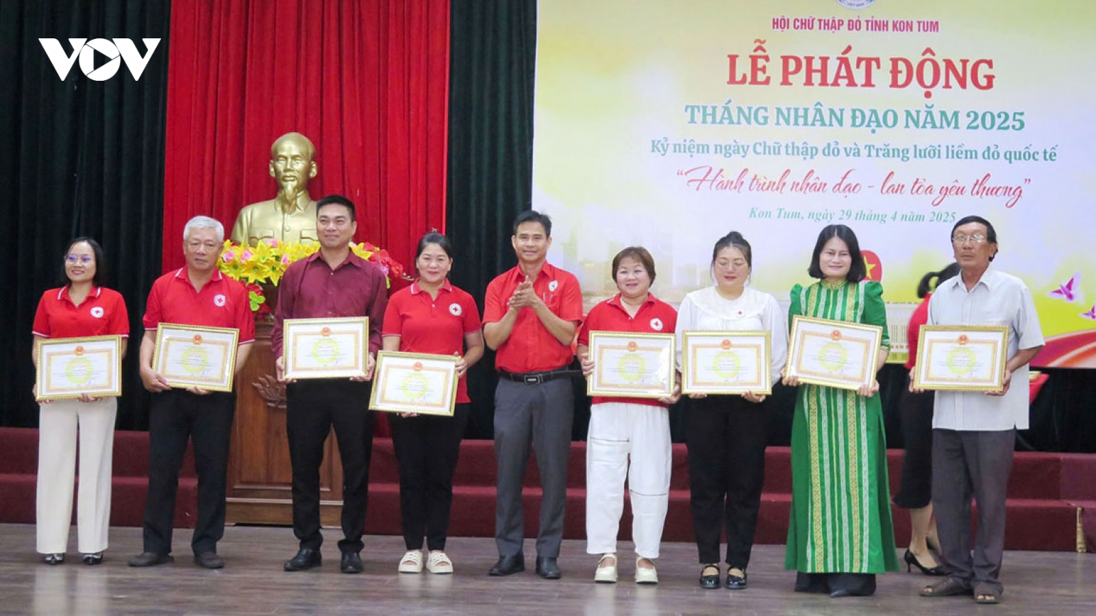 Kon Tum vận động 4 tỷ đồng trong Tháng Nhân đạo năm 2025
