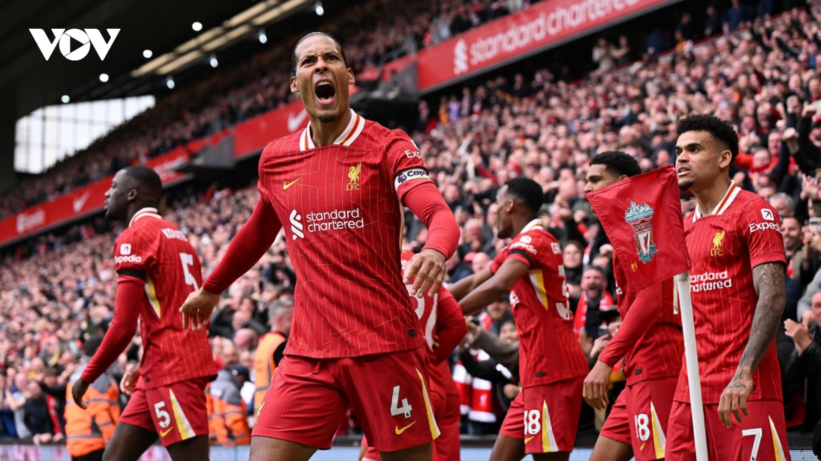 Liverpool có thể vô địch sớm ở vòng 33 Ngoại hạng Anh 2024/2025