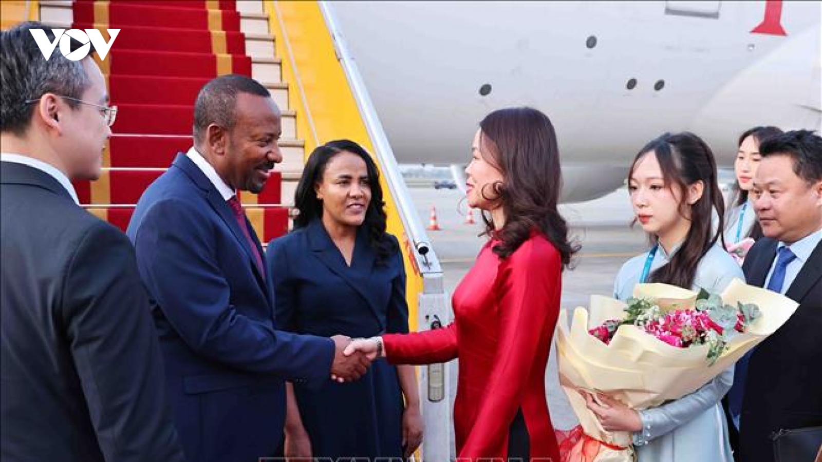 Thủ tướng Ethiopia Abiy Ahmed Ali và Phu nhân đến Hà Nội, bắt đầu thăm chính thức Việt Nam