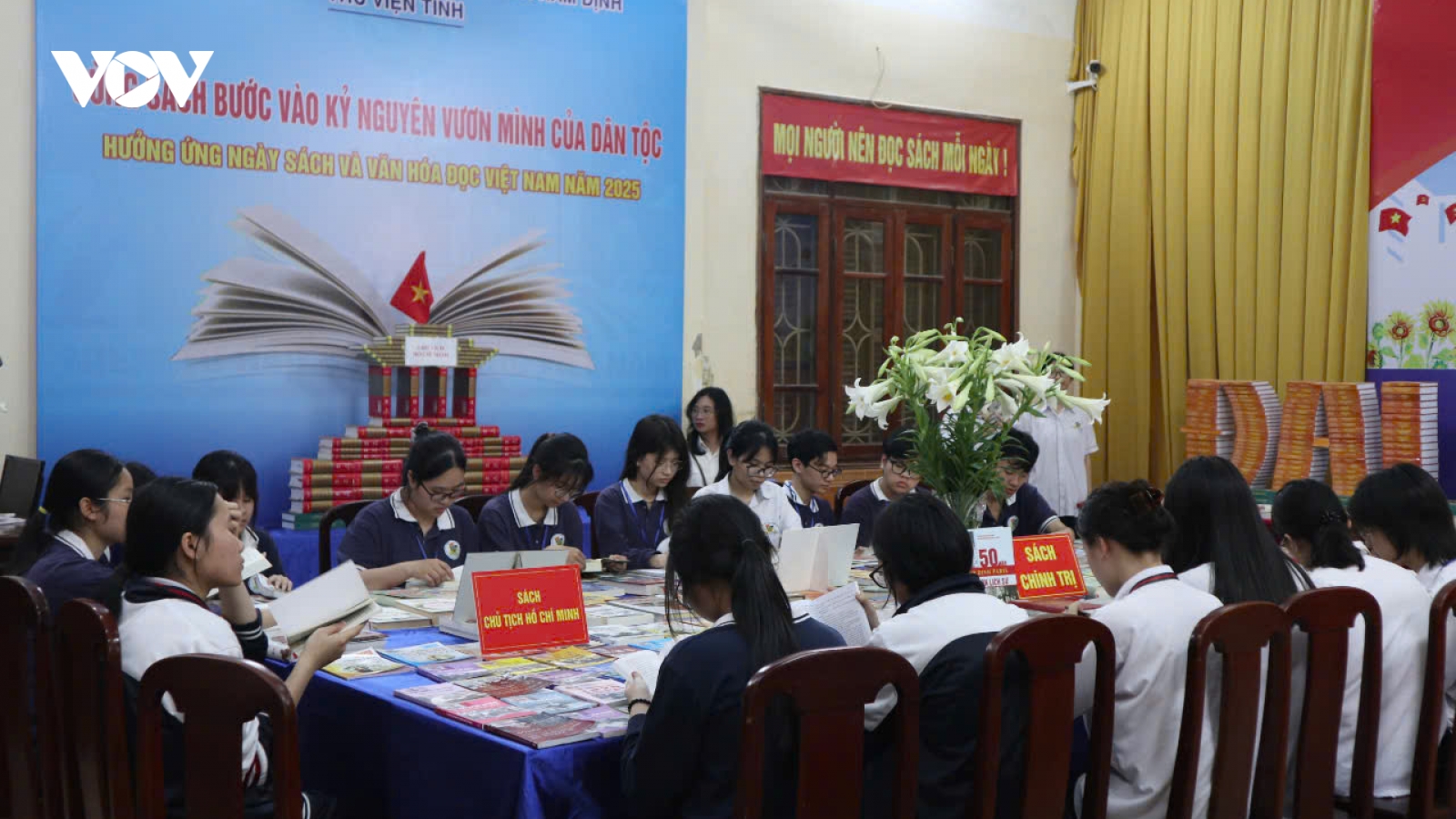Nam Định hưởng ứng Ngày sách và Văn hóa đọc Việt Nam