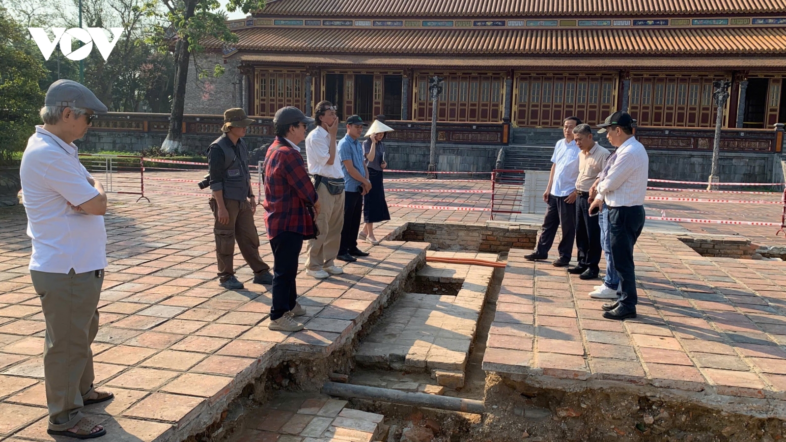 Phát hiện nhiều dấu tích quan trọng tại khu vực Đại Cung Môn - Đại Nội Huế