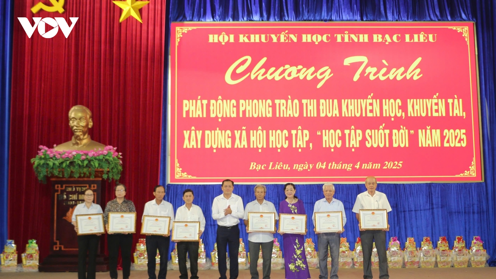 Hội Khuyến học Bạc Liêu huy động được 25 tỷ đồng trong năm 2024