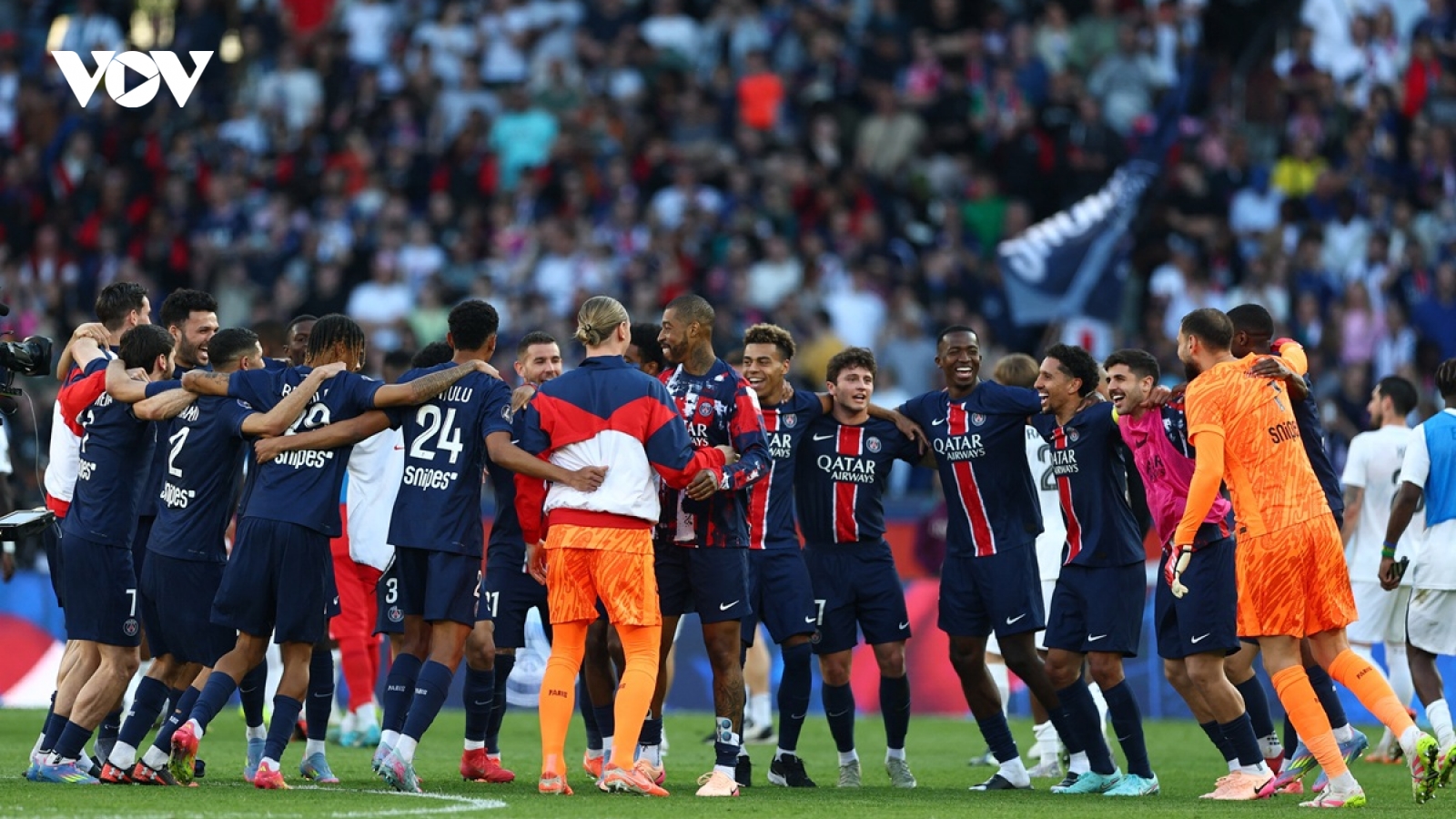 PSG lên ngôi ở Pháp, 5 giải hàng đầu châu Âu có nhà vô địch đầu tiên