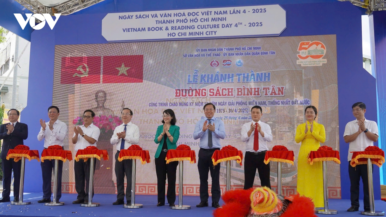 Khánh thành Đường sách Bình Tân, TP.HCM có thêm điểm hẹn văn hóa mới