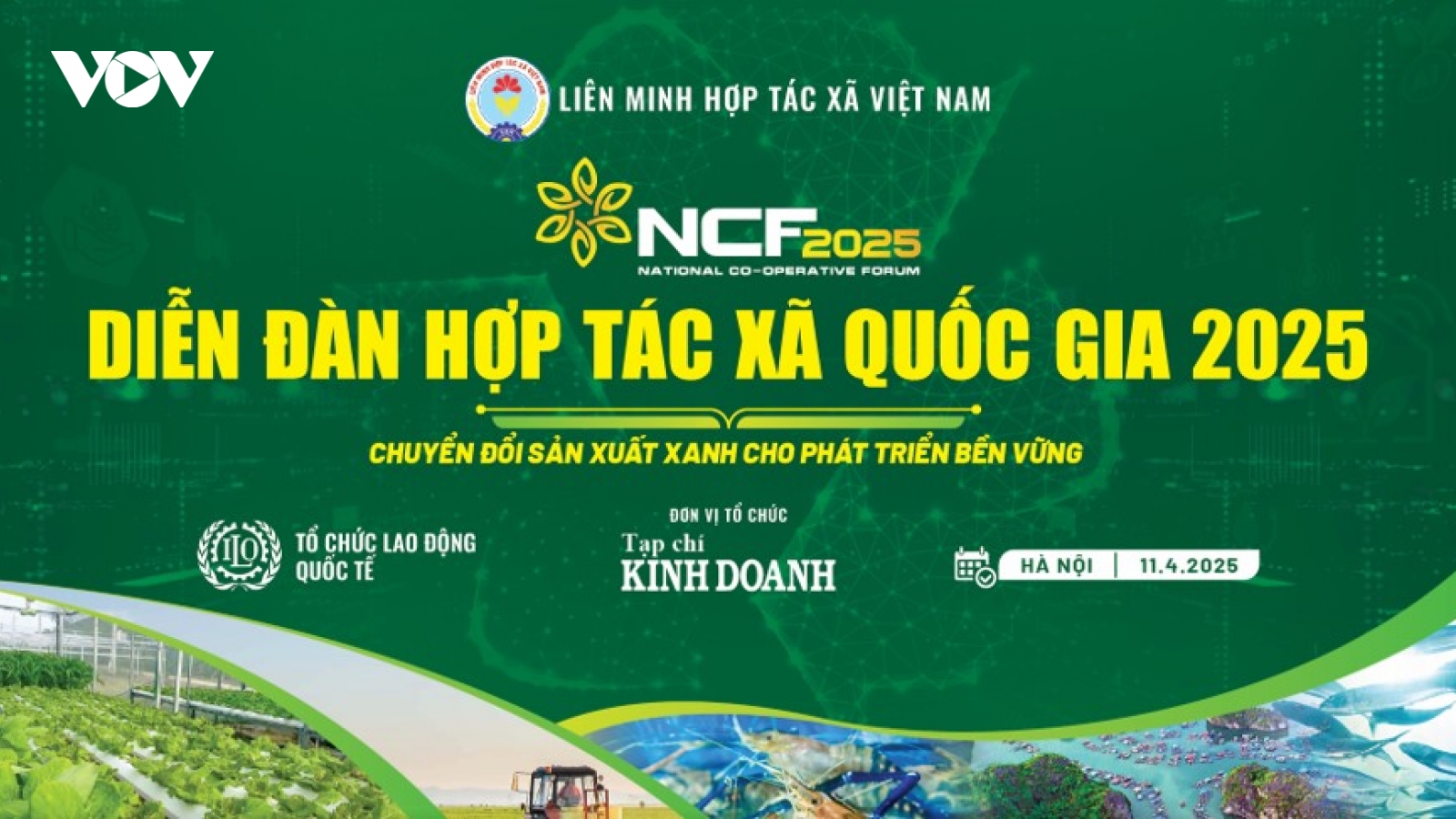 Hướng tới tương lai xanh cùng diễn đàn Hợp tác xã Quốc gia 2025