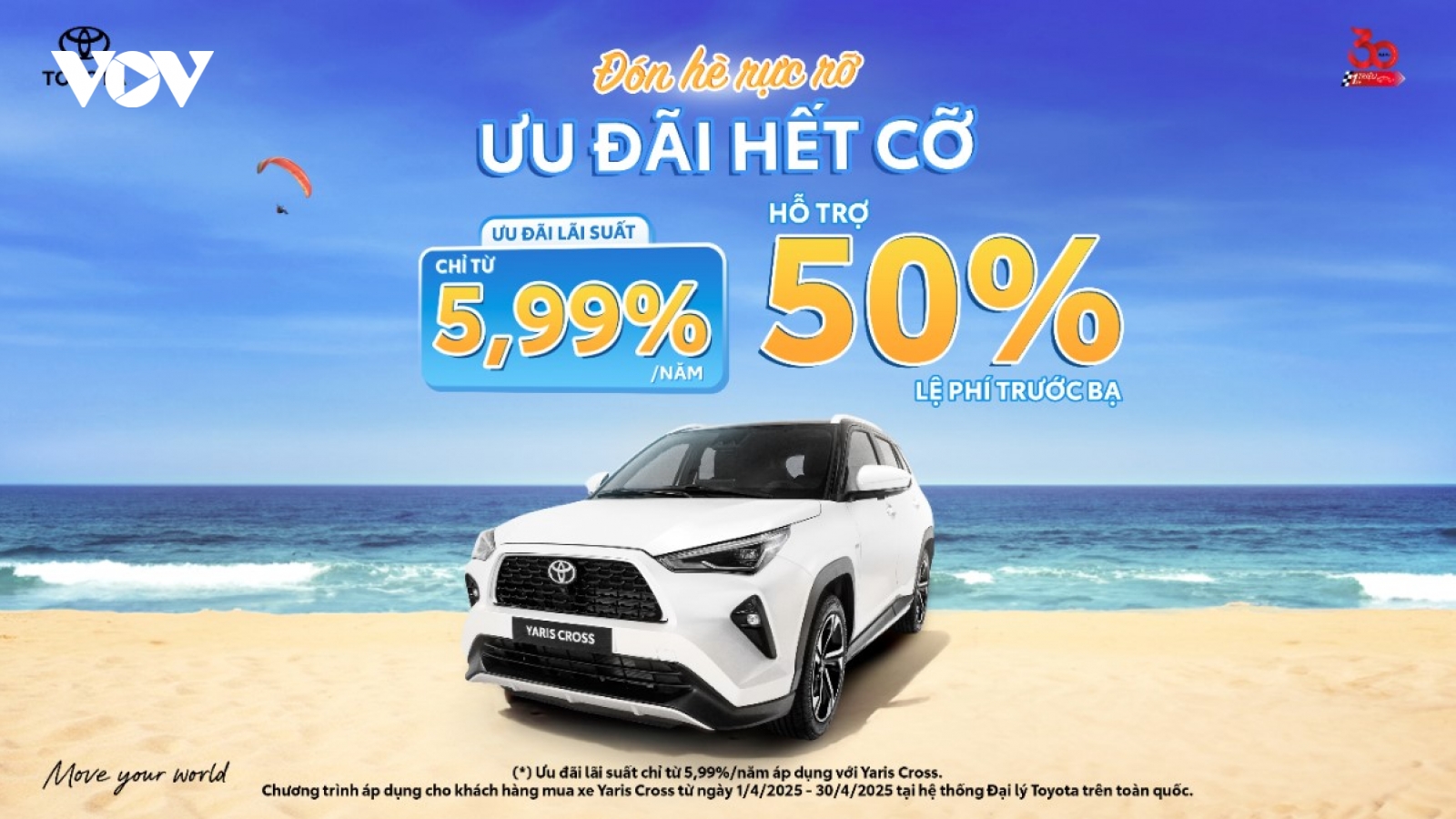 Khuyến mại lên đến 38 triệu đồng khi mua Yaris Cross trong tháng 4