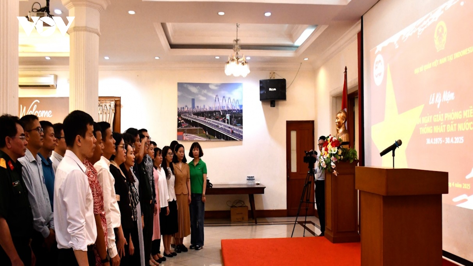Lễ kỷ niệm 50 năm Ngày Giải phóng miền Nam, thống nhất đất nước tại Indonesia